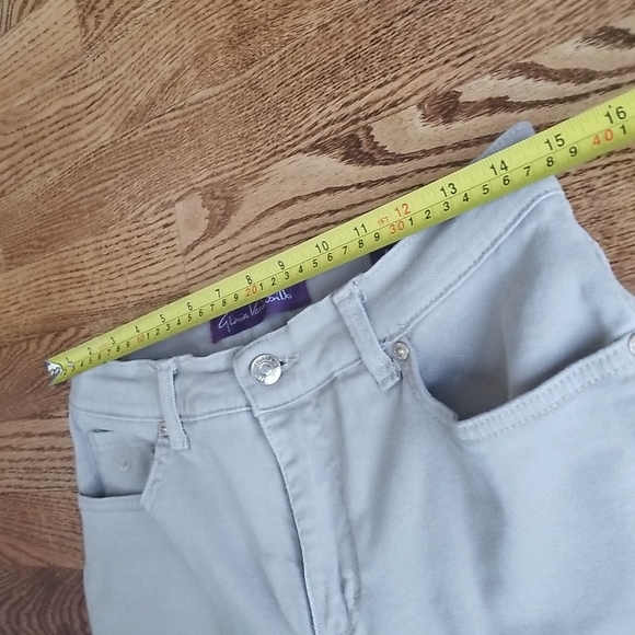 (8S) Gloria Vanderbilt Amanda "Missy" High Waist Short Cotton Blend Denim Jeans - Picture 7 of 13